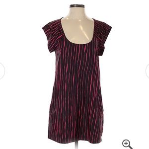 silence + noise Striped Shift Dress